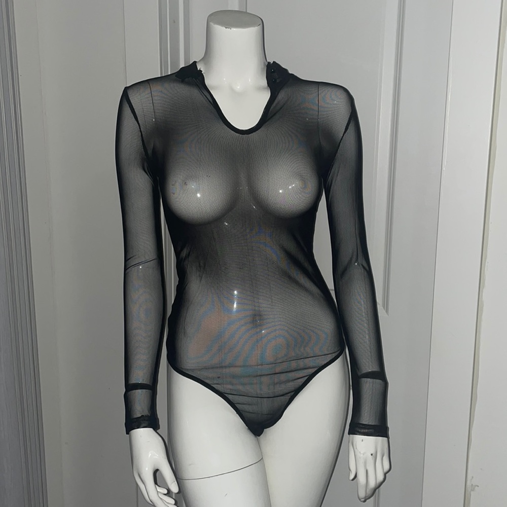 sheer bodysuit